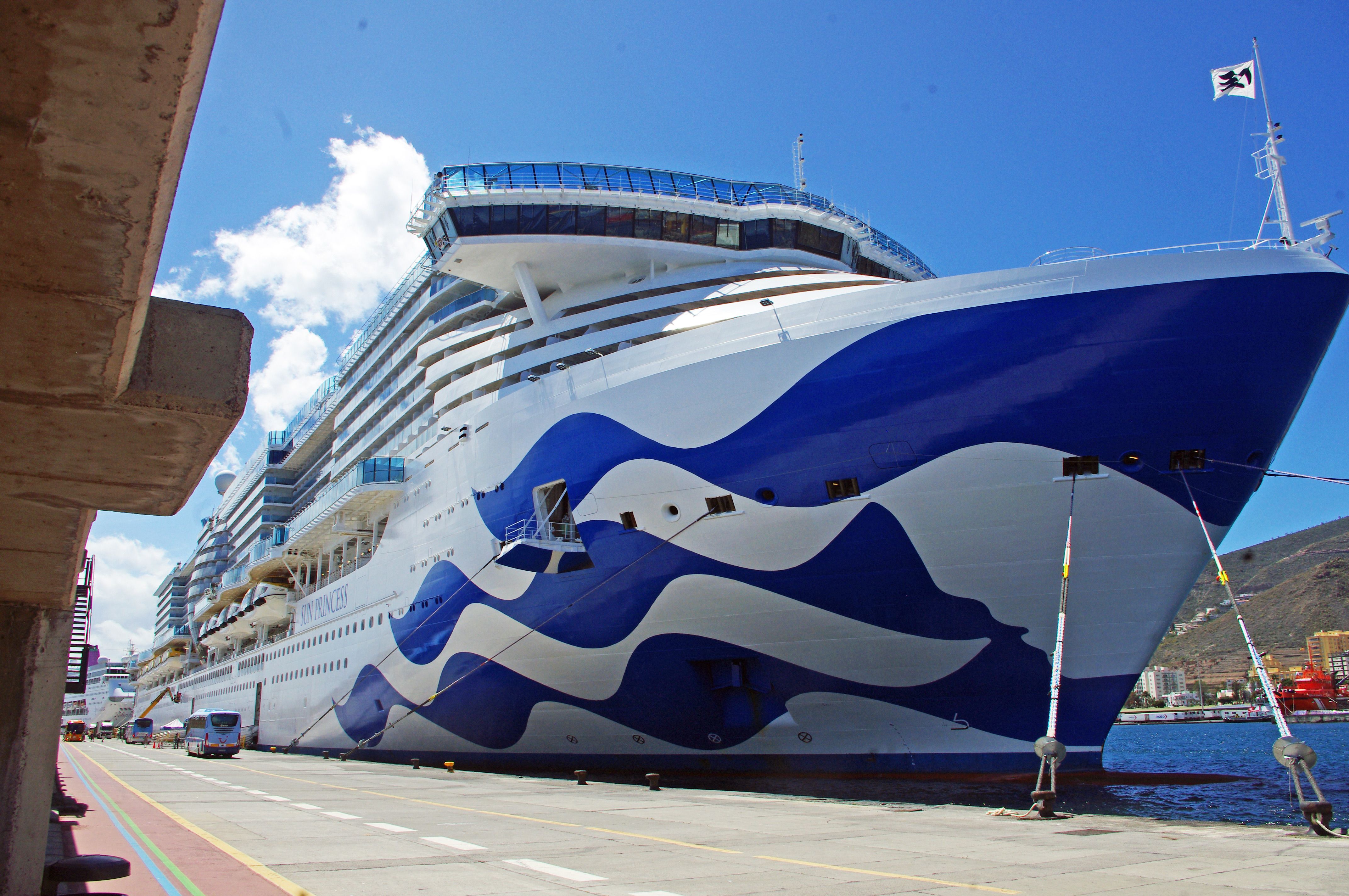 Sky Princess at Las Palmas
